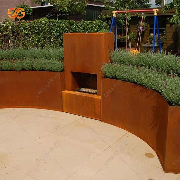 a corten steel fireplace outdoor decoration 4 a corten steel fireplace outdoor decoration 4