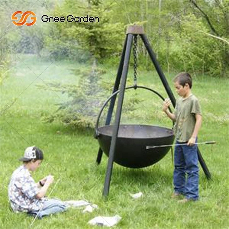 Corten Steel Black BBQ Grill For Sale