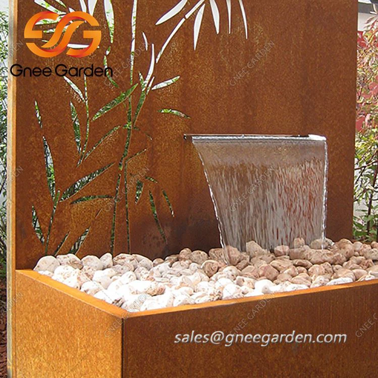 Air Mancur Kolam Corten Steel