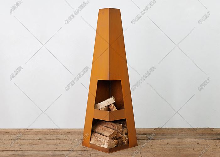 Perapian Luar Ruangan Stainless Steel Corten Steel