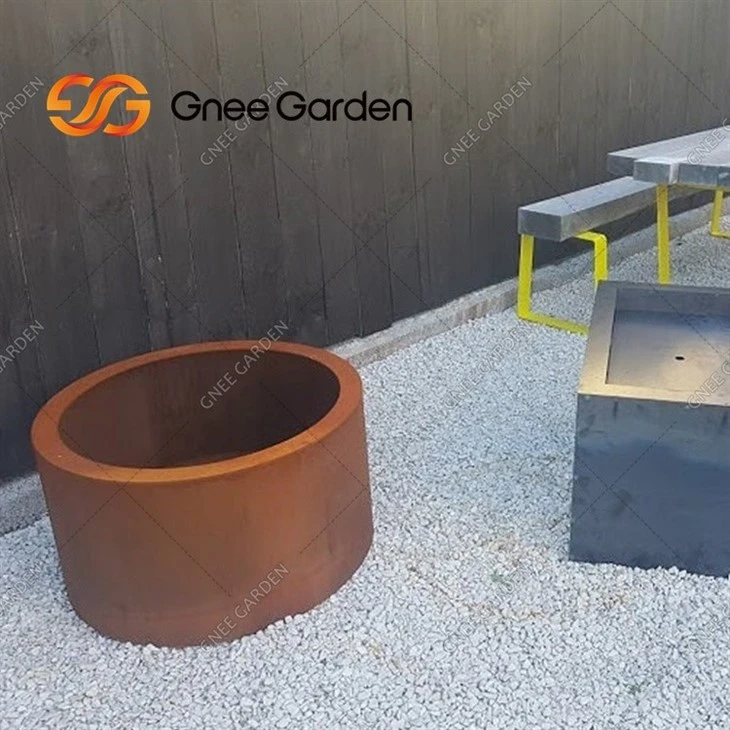 Garden Use Corten Steel Fire Pit