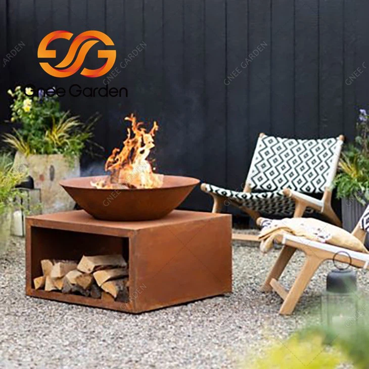 Pelapukan Api Pembakaran Kayu Baja