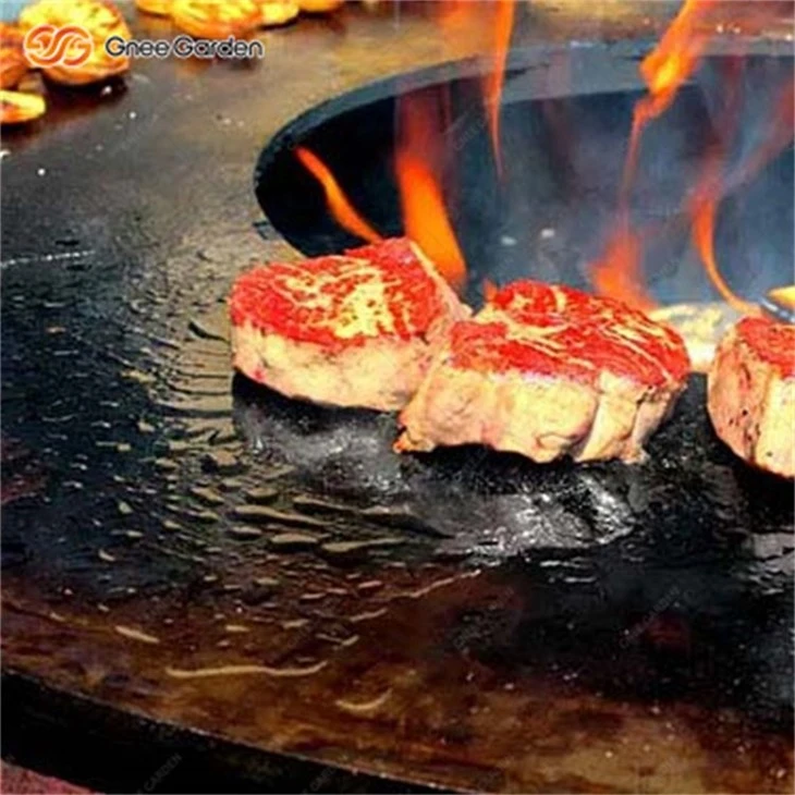 Corten Steel Rustic Grill BBQ