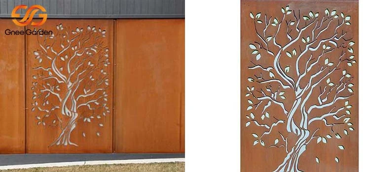 corten steel fence panels corten steel fence panels